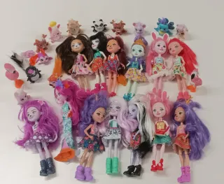 Lote Muñecas Enchantimals Mattel