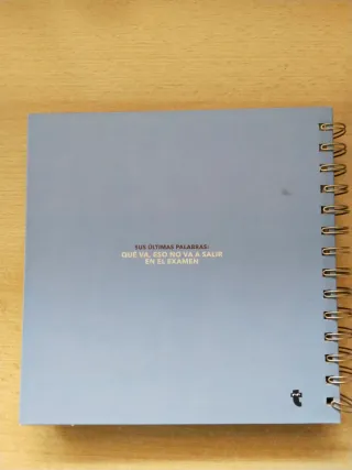 Agenda de Estudio Motivacional Sin Fechas