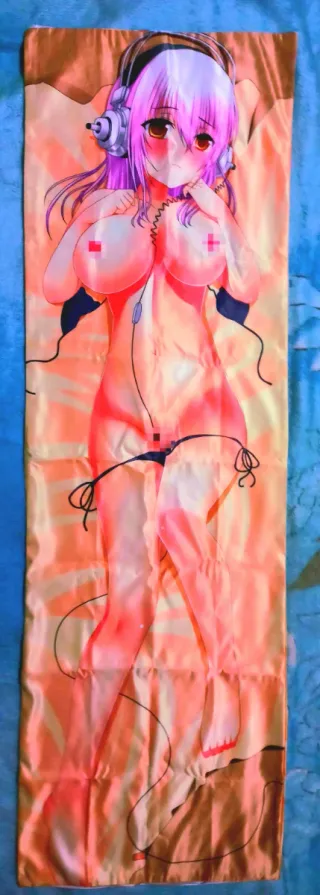 Funda de Almohada Dakimakura Anime Super Sonico