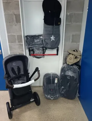 Cochecito Bebé Jane Muum 3 Piezas + Accesorios