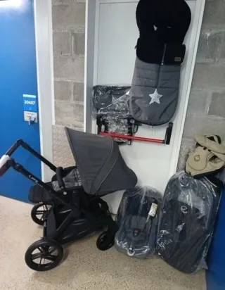 Cochecito Bebé Jane Muum 3 Piezas + Accesorios