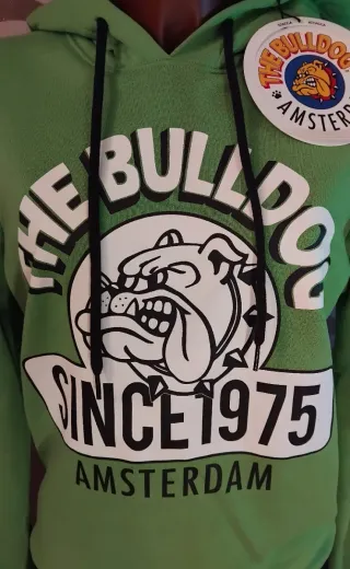 Felpa The Bulldog Amsterdam Verde M