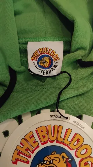 Felpa The Bulldog Amsterdam Verde M