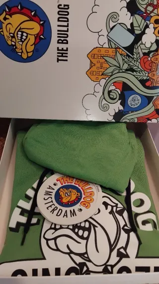 Felpa The Bulldog Amsterdam Verde M