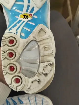 Sapatilhas Nike Homem Azul e Branco