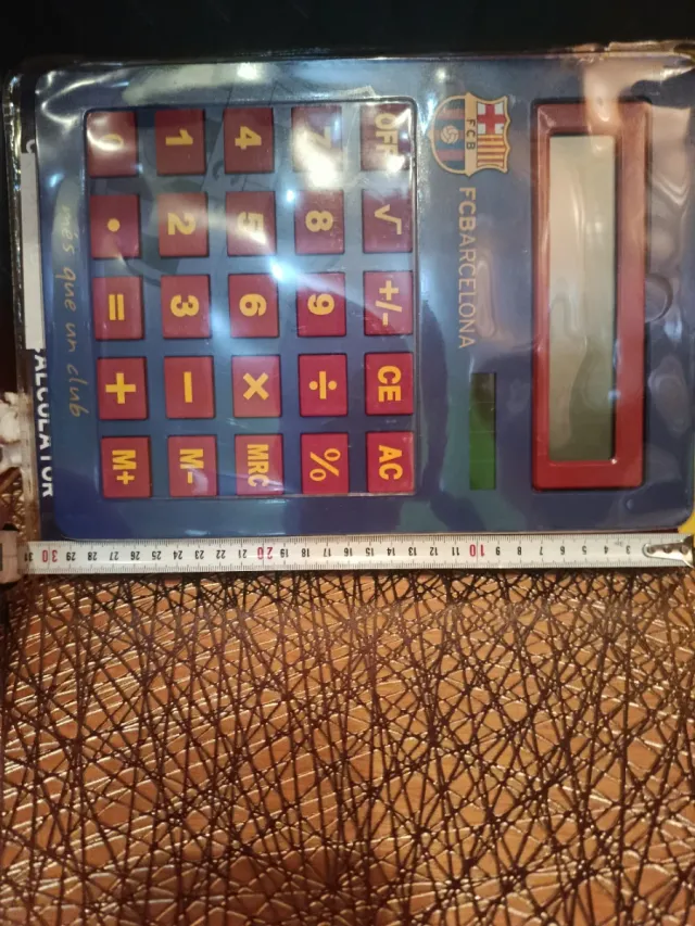 Enorme Calculadora FC Barcelona Oficial NUEVA