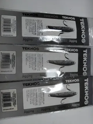 3 Señuelos de Pesca Grauvell Teknos
