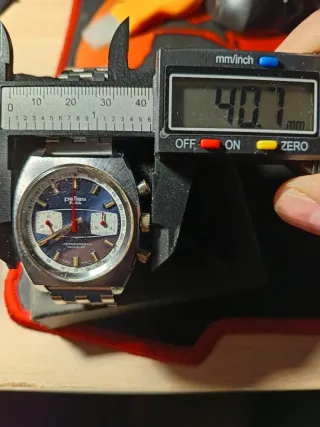 Reloj Pallas Cronógrafo Cuerda Hombre