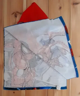 Poncho Baño Infantil Spiderman