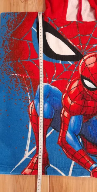 Poncho Baño Infantil Spiderman