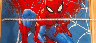 Poncho Baño Infantil Spiderman