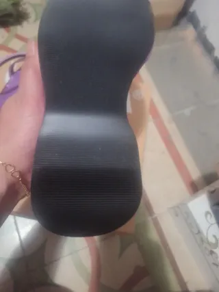 Sandalias Moradas Talla 39 Nuevas