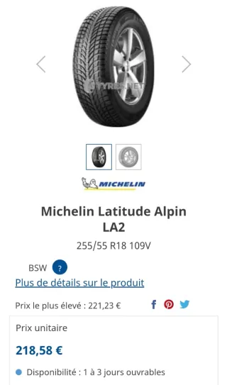 4 Tires Michelin