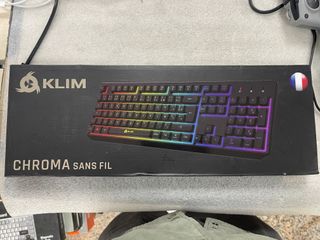 KLIM Chroma Teclado Inalámbrico RGB Gaming