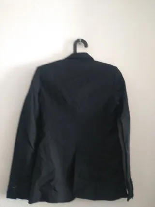 Blazer Massimo Dutti Negro