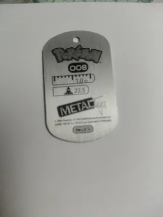 Chapa Pokémon Wartortle