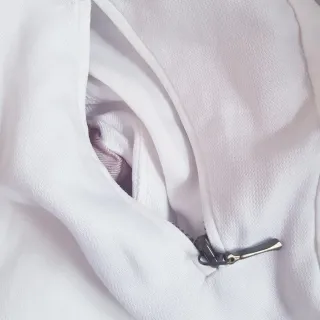 Pantalón verano cremalleras blanco zara woman S