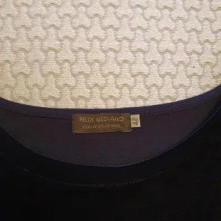 Vestido FELIX MEDIANO azul marino.