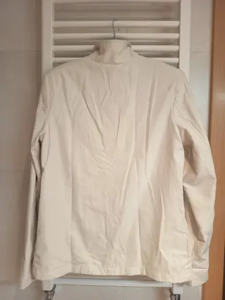 Chaqueta beige ligera mujer T:XL