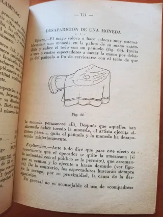 Libro Ilusionismo Elemental 1956