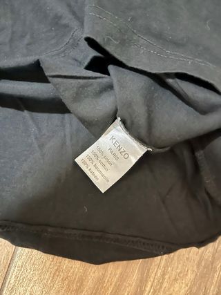 Camiseta Kenzo Negra Tigre