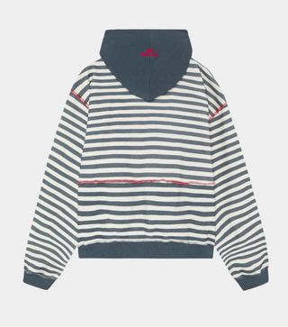 Casaco EME STUDIOS Riscas Azul e Branco