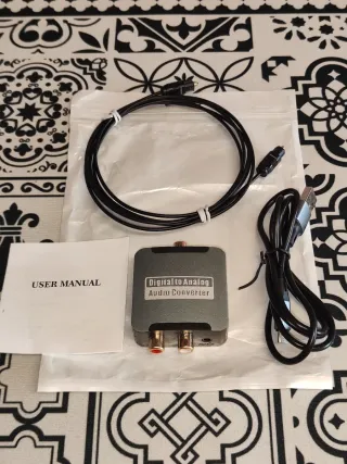 NUEVO, Convertidor Audio Digital a Analógico.