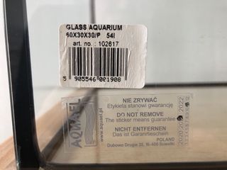 Pecera Aquael 54L