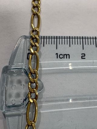 Cadena Figaro Oro