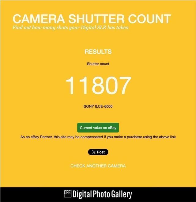 11800 DISPAROS Sony A6000