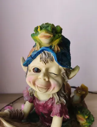 Figura Elfo Duende Pixie Grande