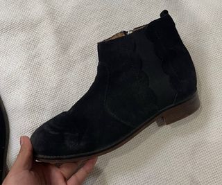 Botines negros Massimo Dutti