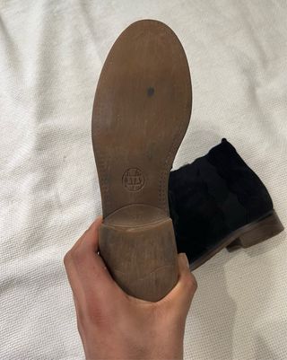 Botines negros Massimo Dutti