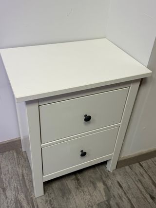 Cajonera blanca 2 cajones