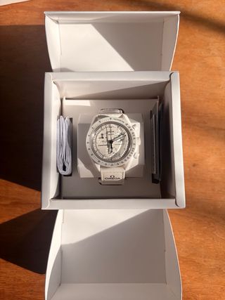 Omega X Swatch Moonswatch Mission to the MoonPhase