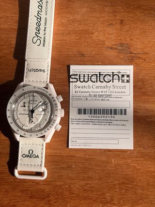 Omega X Swatch Moonswatch Mission to the MoonPhase
