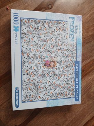 Puzzle Frozen 1000 Piezas Disney Clementoni