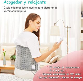Almohadilla Térmica Eléctrica 30x60 cm - NUEVA