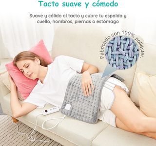 Almohadilla Térmica Eléctrica 30x60 cm - NUEVA