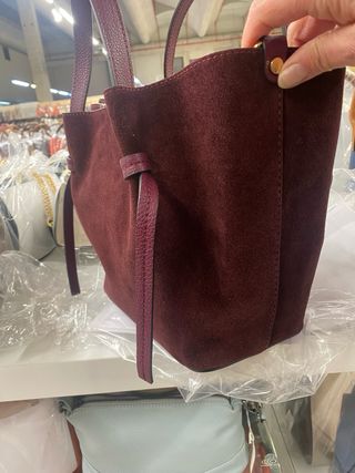 Borsa camoscio e pelle nuova collezione cn tracoll