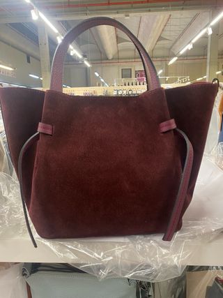 Borsa camoscio e pelle nuova collezione cn tracoll