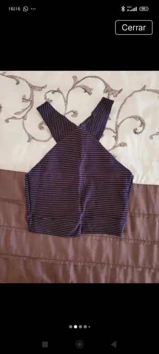 Conjunto de tops cortitos