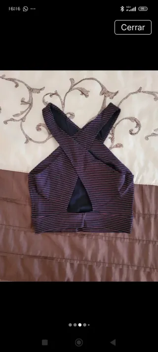 Conjunto de tops cortitos