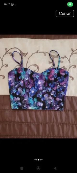 Conjunto de tops cortitos