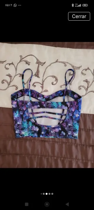 Conjunto de tops cortitos