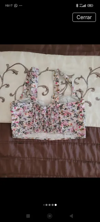 Conjunto de tops cortitos