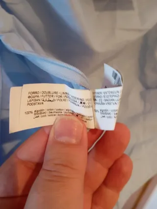 Top drapeado Pull&Bear azul talla S