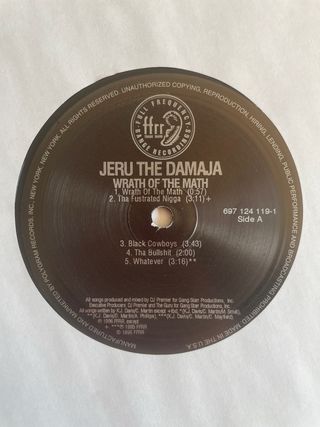 Vinilo Jeru the Damaja - Wrath of the Math