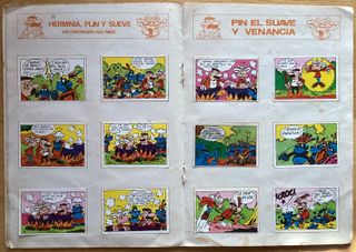 Álbum de Cromos Pin El Suave y Venancia
