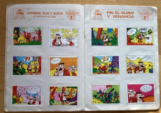 Álbum de Cromos Pin El Suave y Venancia